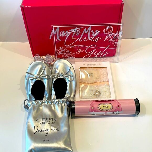 Wedding Miss to Mrs Bridal Box lot of 5 - Picture 1 of 6